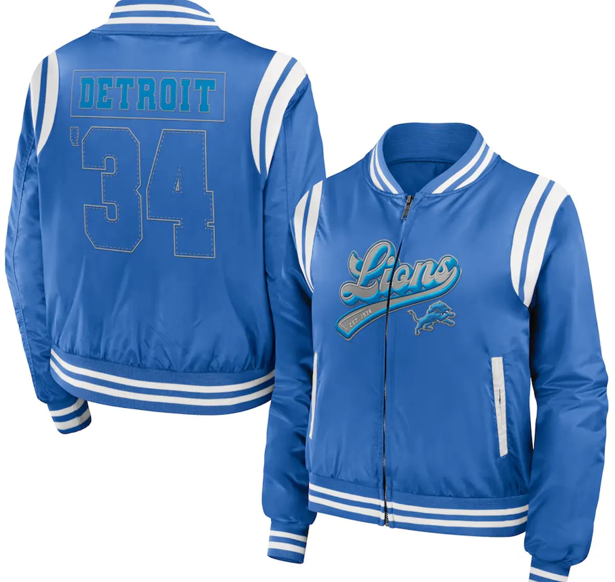 Detroit Lions Bomber Jacket