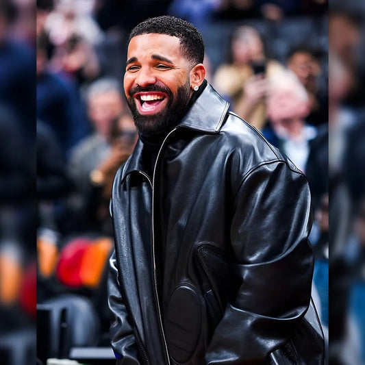 Drake Warriors Game Leather Jacket