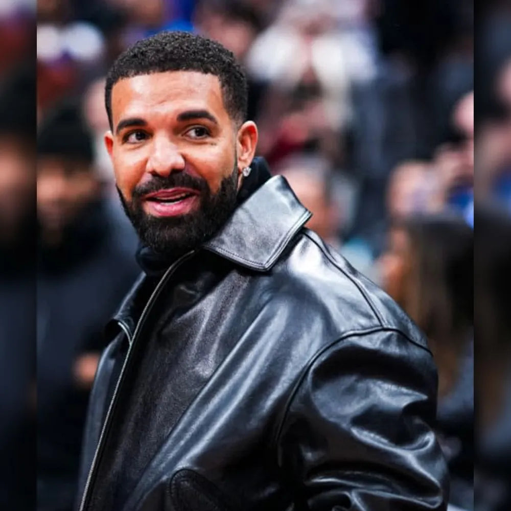 Drake Warriors Game Leather Jacket Sale