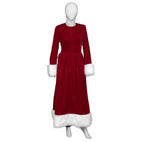 Elizabeth Mitchell Mrs Claus Red Costume