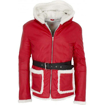Santa Coat Men’s Christmas Red Jacket