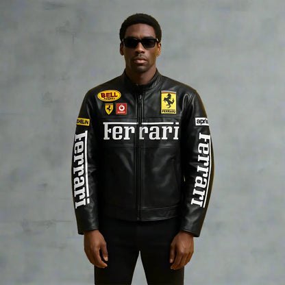 Ferrari_Leather_Jacket_Black