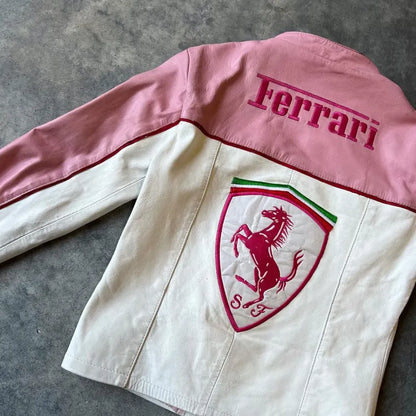 Ferrari_Pink_Leather_Jacket_Buy