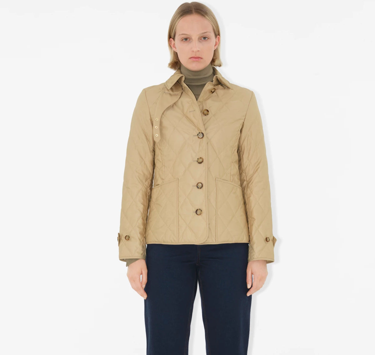 ジャケット BURBERRY Woman Jacket Nude 8104910 Burberry Jacket Women - Zing Apparel