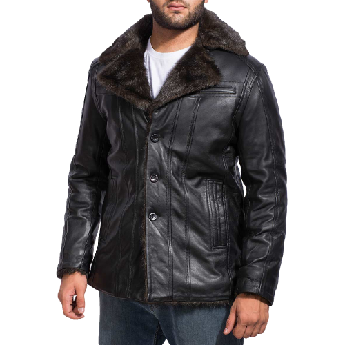 Furcliff-Black-Leather-Coat