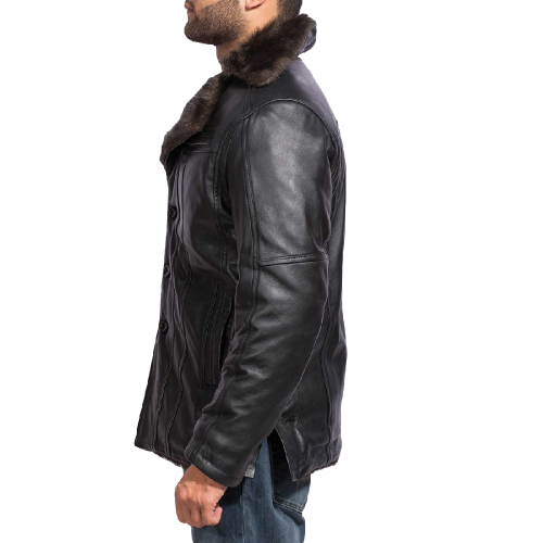 Furcliff-Black-Leather-Jacket-SideView