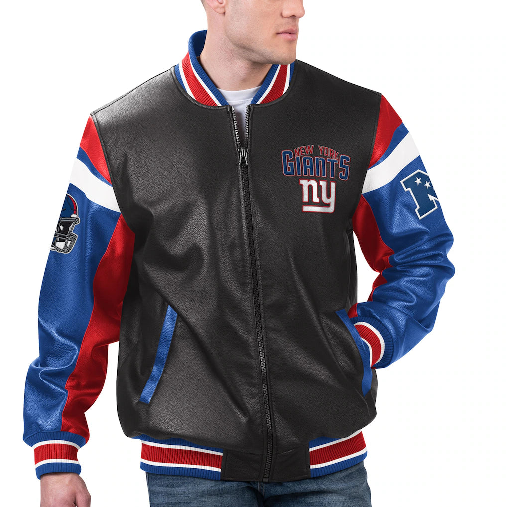 G-III Sports Mens NY Giants Jacket