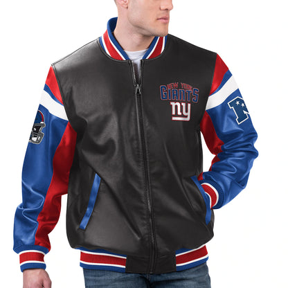 G-III Sports Mens NY Giants Jacket