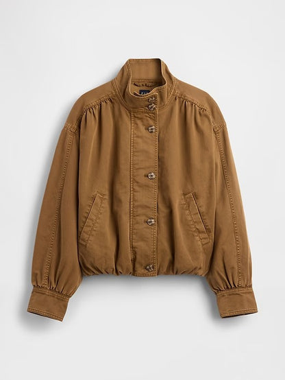 GAP Twill Bubble Jacket For Sale