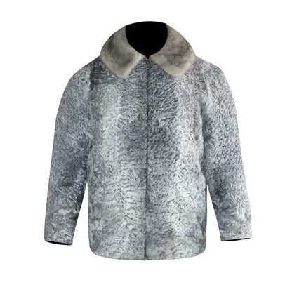 GRAY Shearling Jacket 