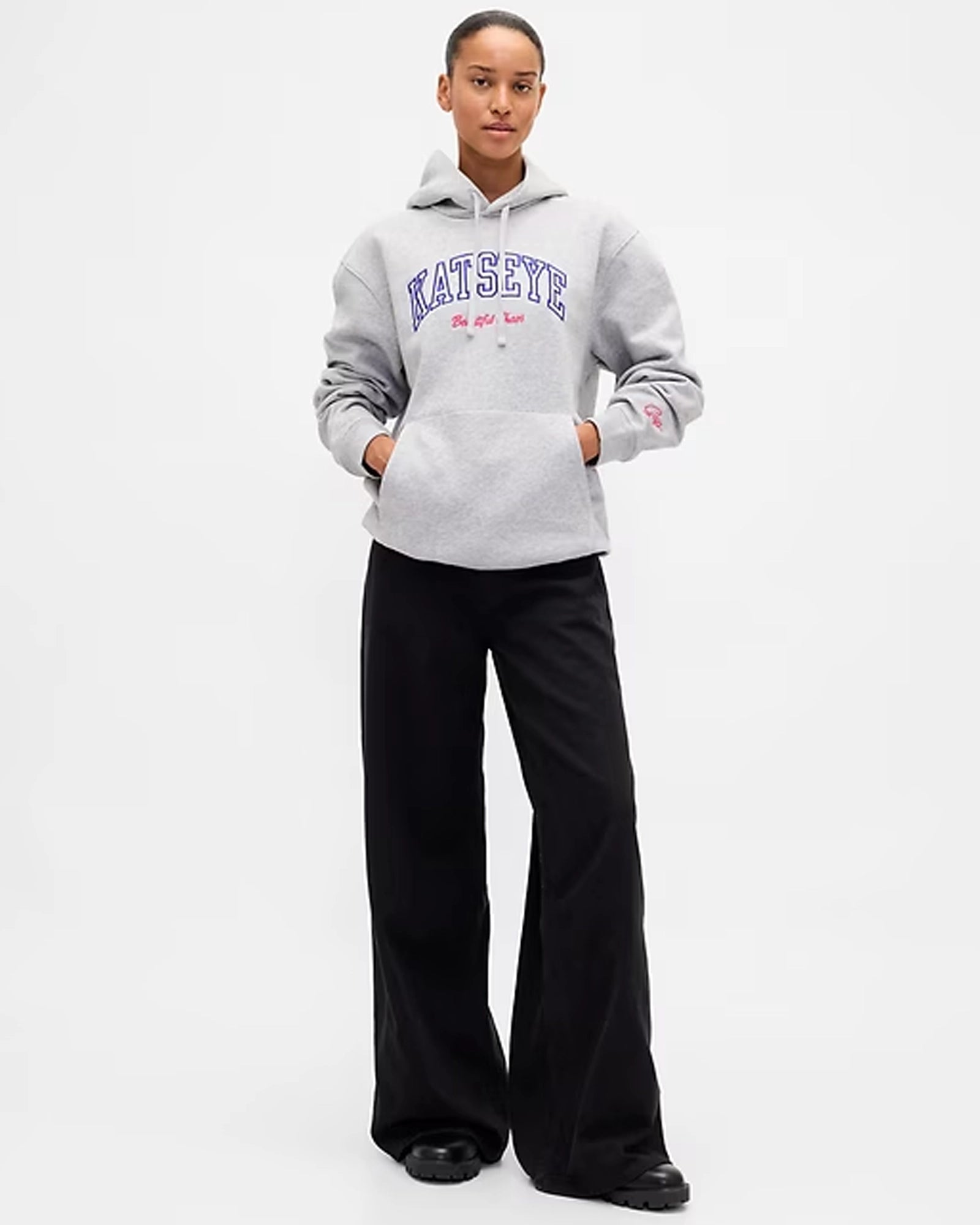 Gap-Katseye-Grey-Hoodie