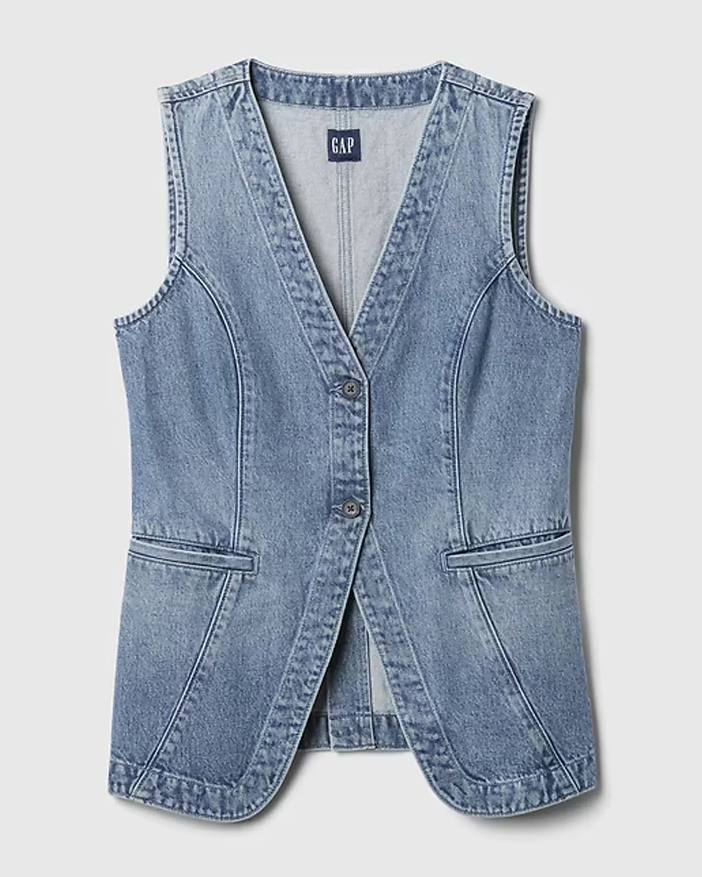 Gap-Longline-Denim-Vest
