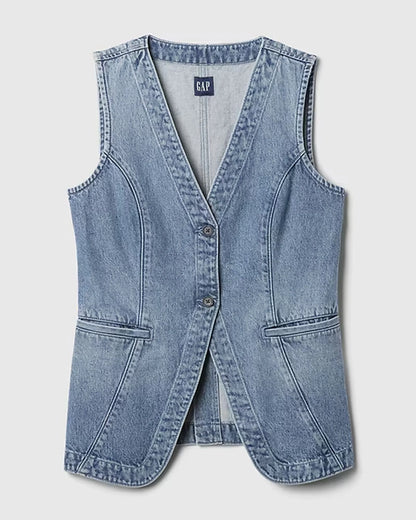 Gap-Longline-Denim-Vest