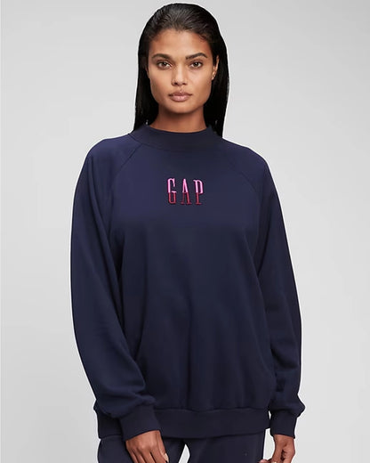 Gap-Mock-Neck-Sweatshirt-Blue