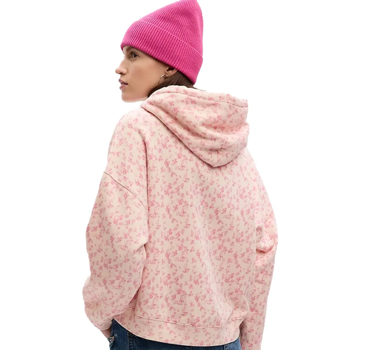 Gap Love Shack Fancy Pink Hoodie