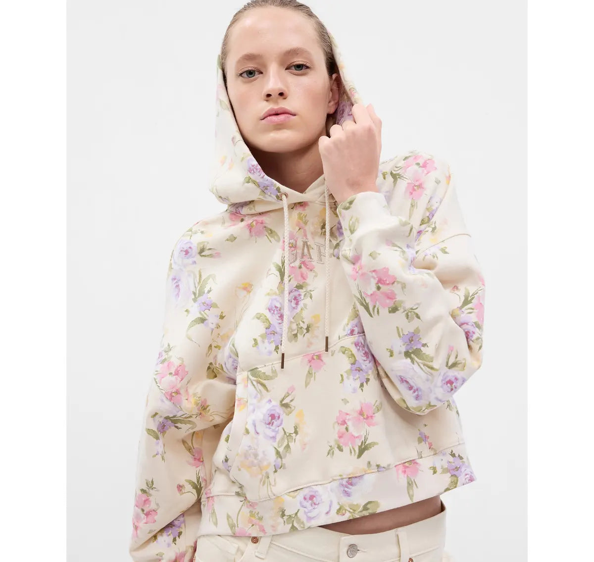 Gap Love Shack Fancy Pink Hoodie