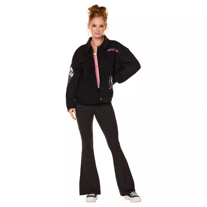 Ghost-Face-Denim-Jacket