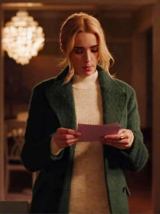 Ginny and Georgia Brianne Howey Long Coat