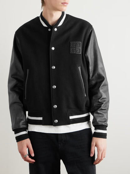Givenchy Leather Varsity Jacket