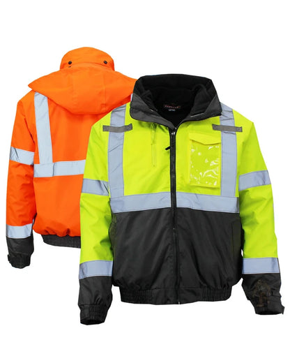 Green-And-Orange-Radwear-Bomber-Jacket