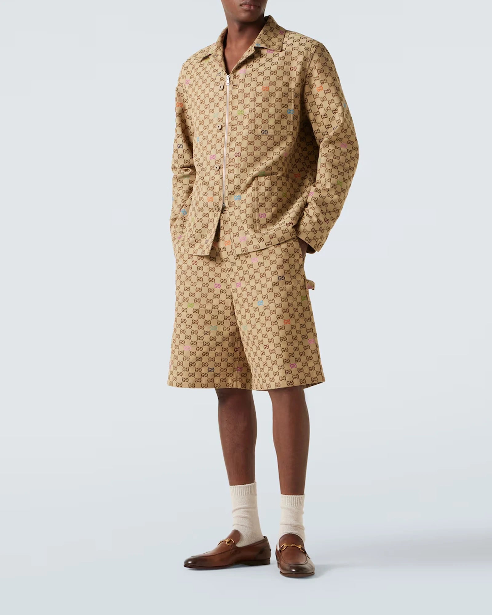 Gucci-Gg-Supreme-Canvas-Jacket-Sale