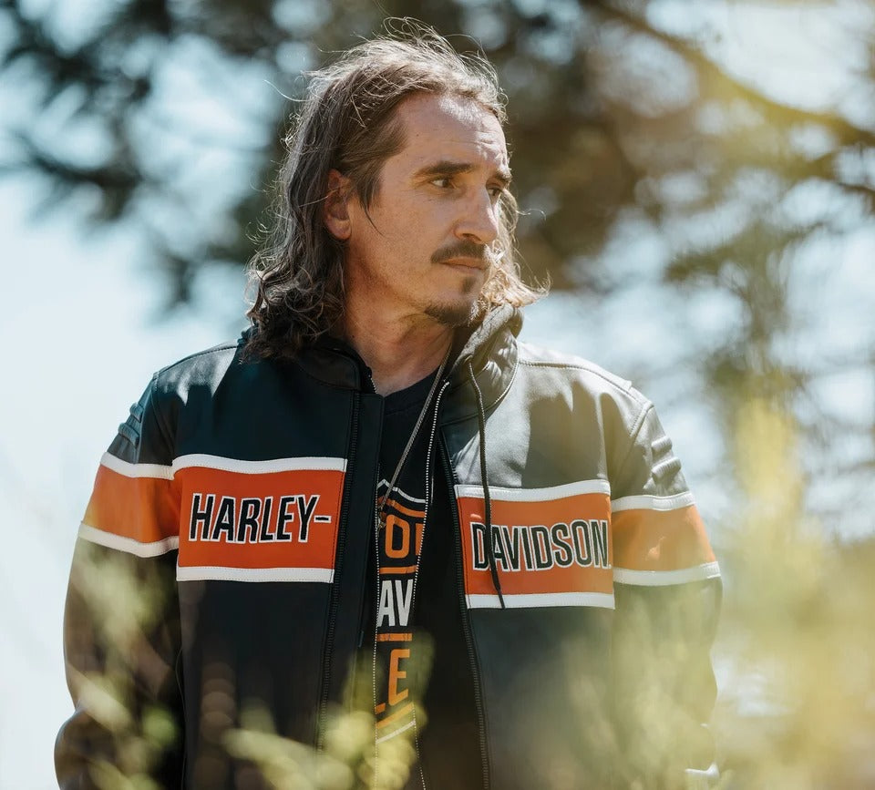 Harley Davidson Leather Jacket Black