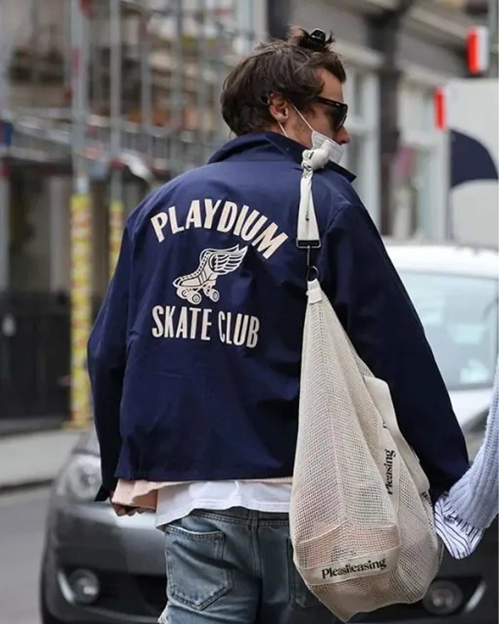 Harry-Styles-Playdium-Skate-Club-Blue-Jacket