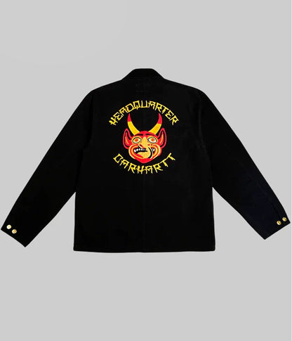 Headquarter-X-Carhartt-Jacket-Black-Back