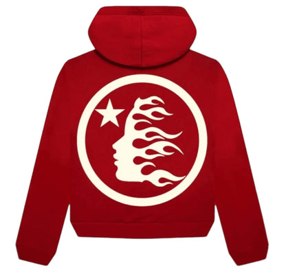 Hellstar Red Hoodie Back