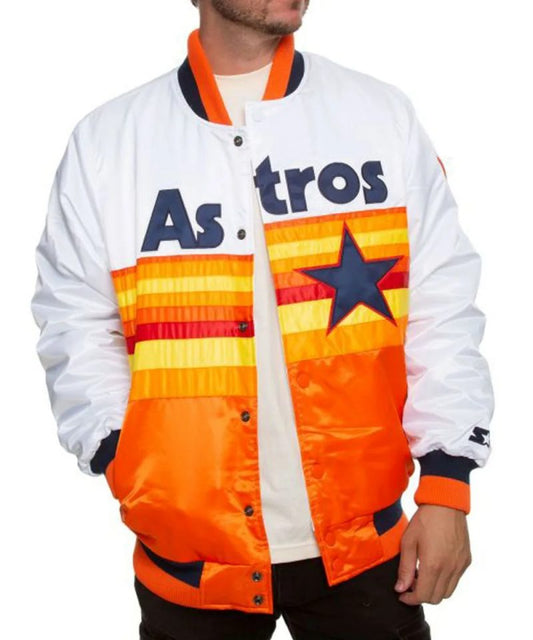 Houston Astros Sublimation Jacket, White