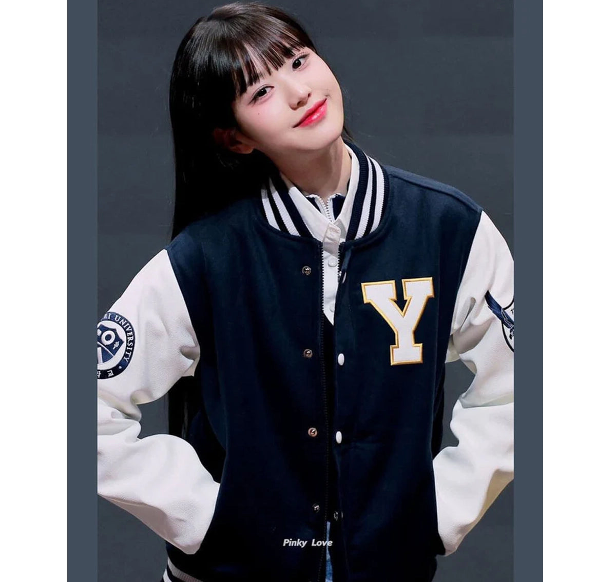 IVE_Wonyoung_Yonsei_University_Varsity_Jacket_Buy