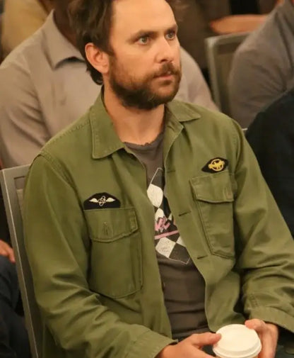 Charlie Day Green Jacket