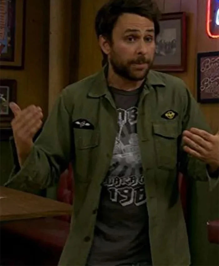 Charlie Day Green Jacket