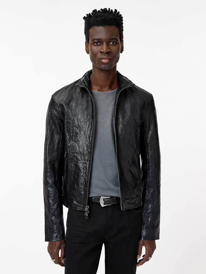 John Varvatos Leather Jacket