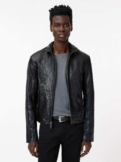 John Varvatos Leather Jacket