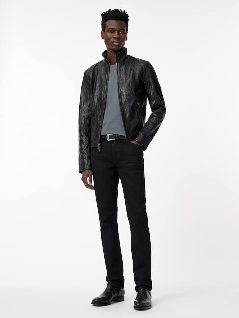 John Varvatos Leather Jacket Sale
