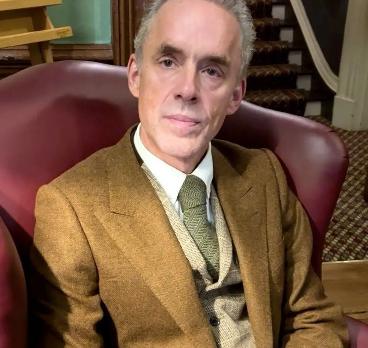 Jordan Peterson Brown Suit