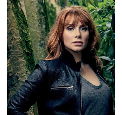 Jurassic-World-Dominion-2022-Bryce-Dallas-Howard-Black-Leather-Jacket