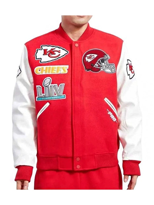 Kansas City Chiefs Varsity Jacket, Red