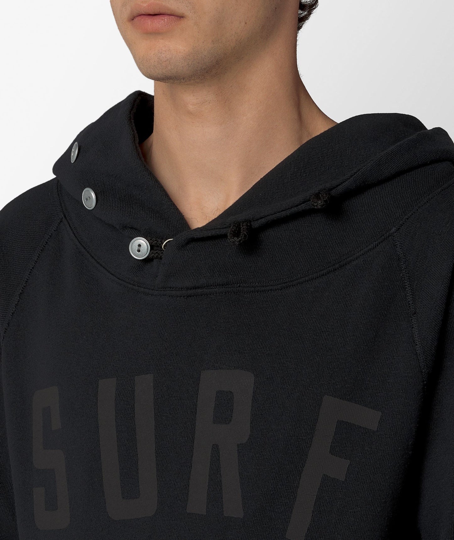 Kapital Surf Hoodie Pullover Black