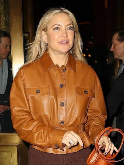 Kate Hudson Leather Jacket