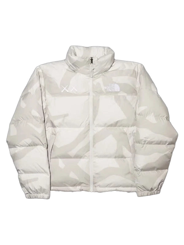 Kaws North Face Jacket White
