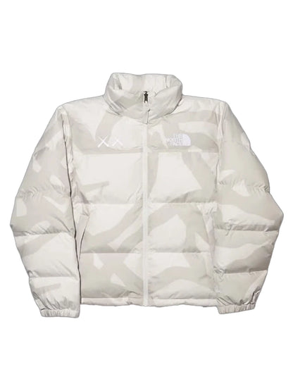 Kaws North Face Jacket White