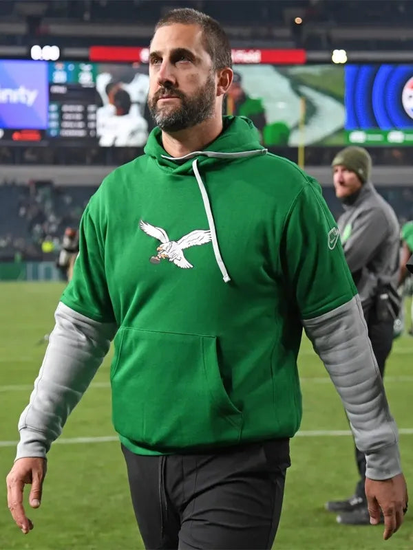 Kelly Green Eagles Hoodie