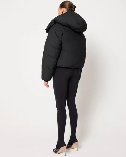 Khy-Black-Puffer-Jacket-Back
