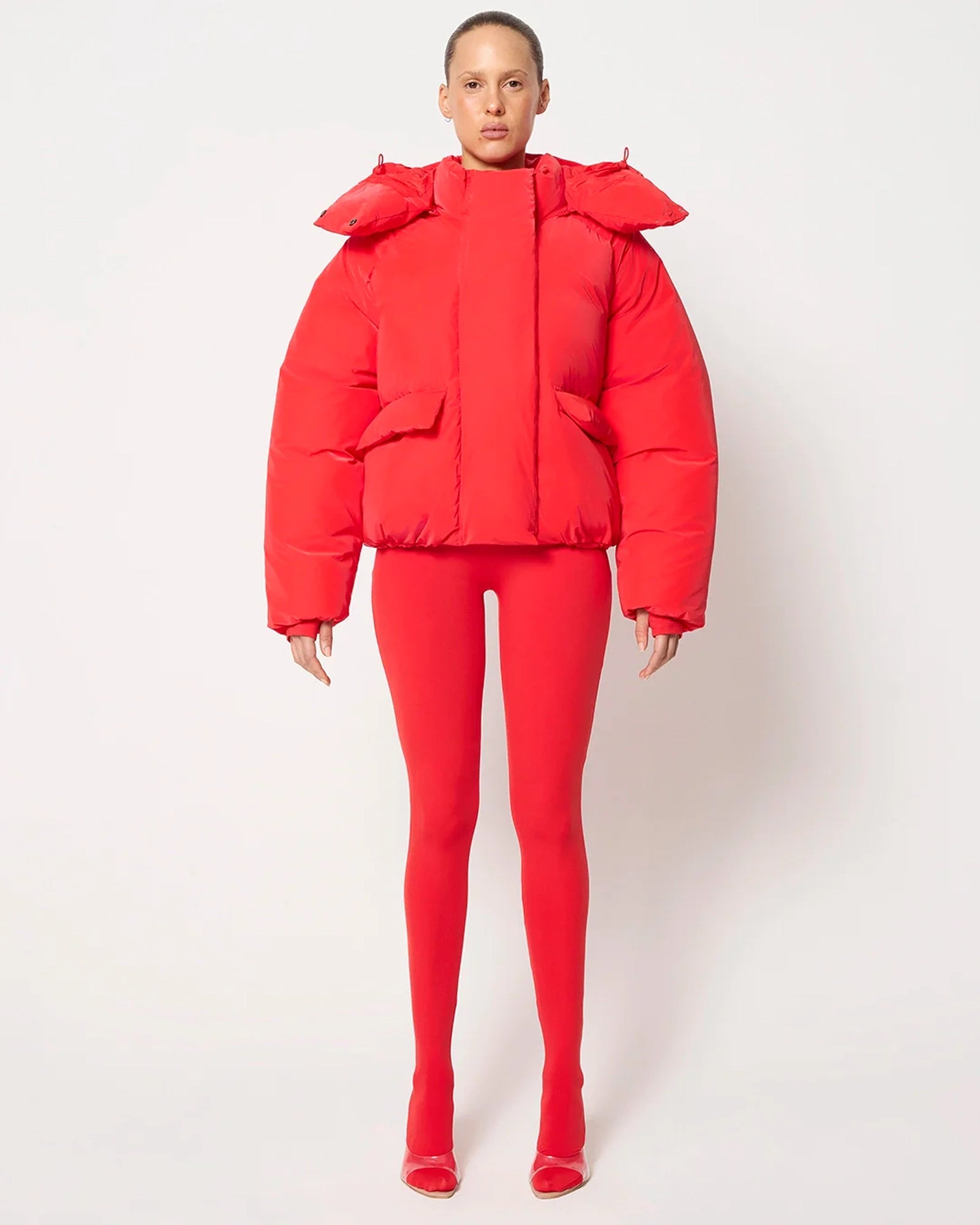 Khy-Red-Puffer-Jacket