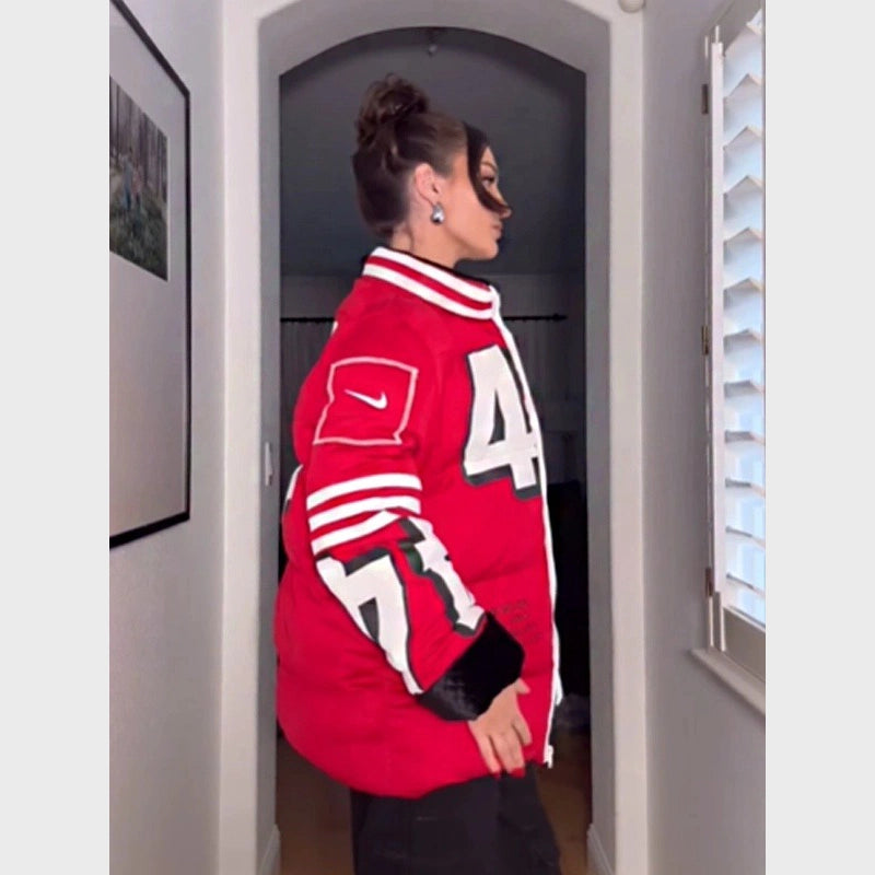 Kristin Juszczyk SF 49ers Puffer Jacket