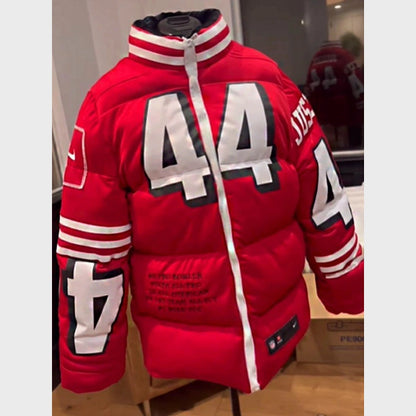 Kristin Juszczyk SF 49ers Puffer Jacket-New Collection