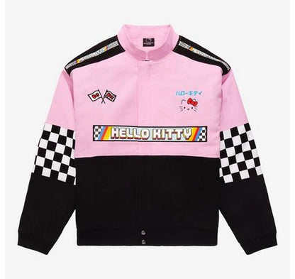 Kuromi_Racing_Jacket_Pink