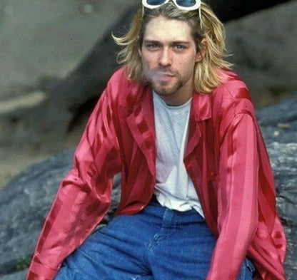 Kurt Cobain Pink Jacket